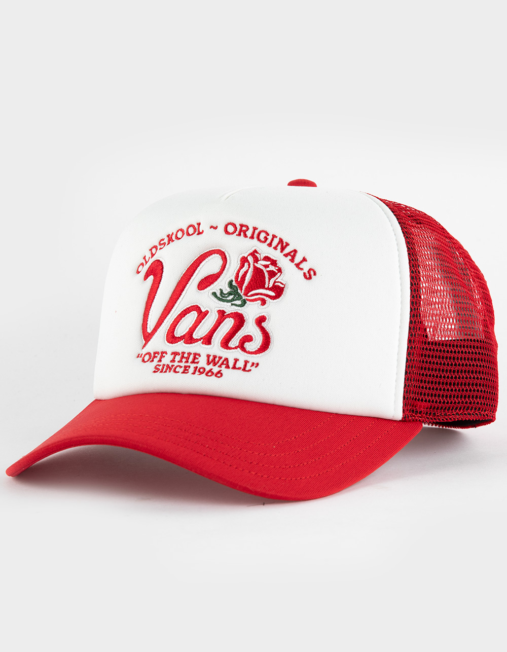 Vans Winding Road Trucker Hat - Red - One Size