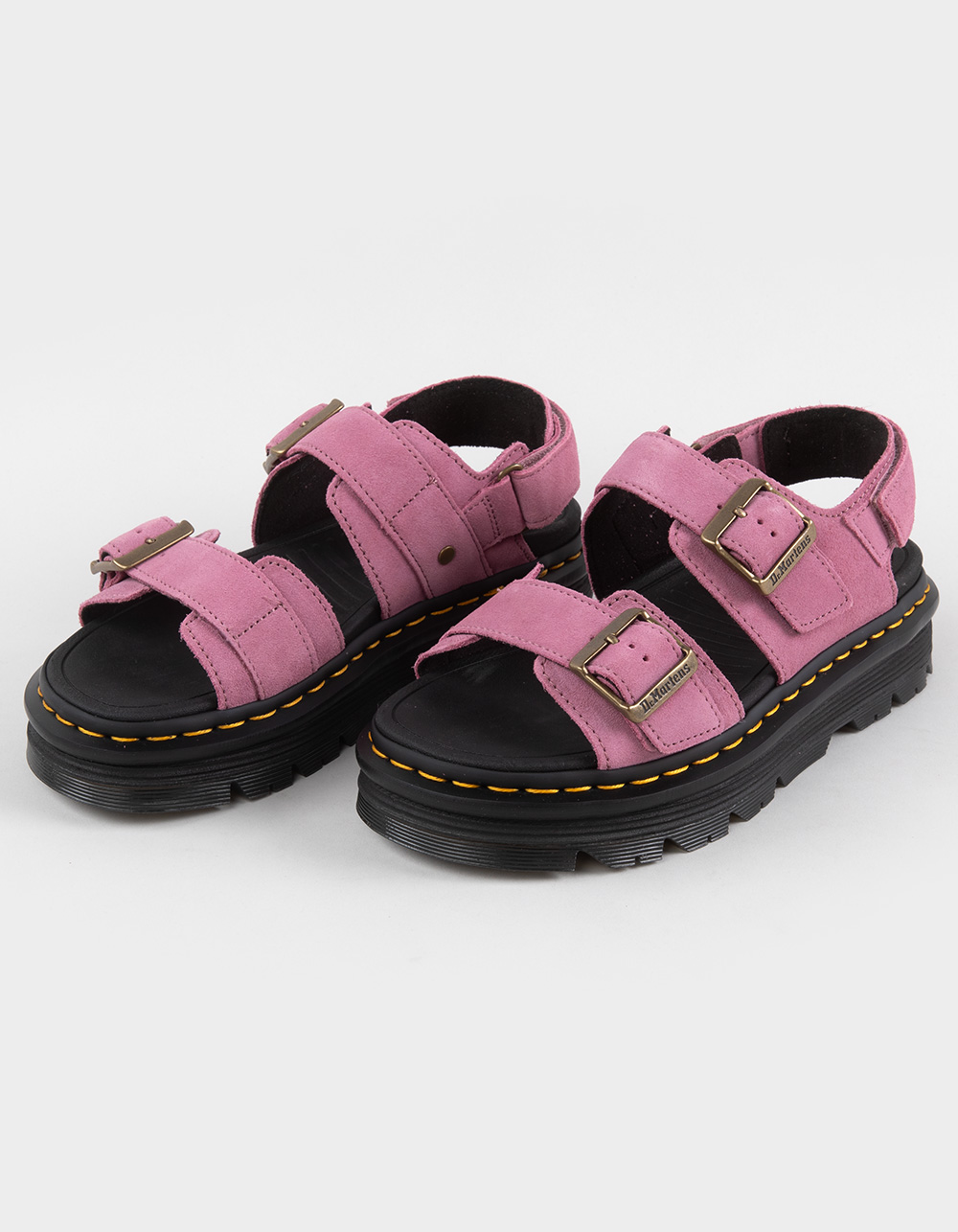DR. MARTENS Zebzag Womens Platform Sandals - ROSE