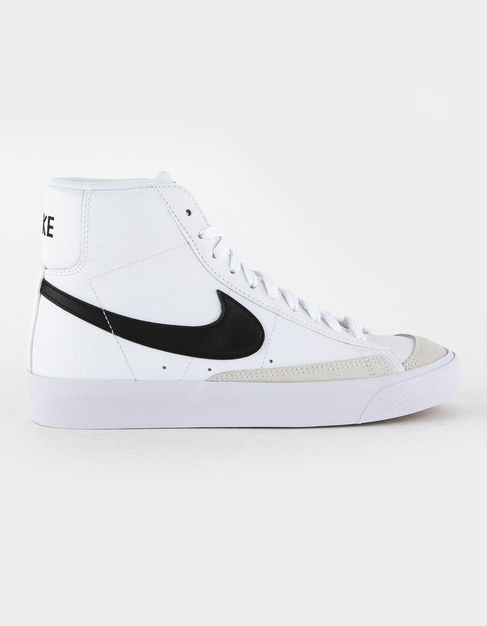 NIKE Blazer Mid '77 Kids Shoes - WHT/BLK
