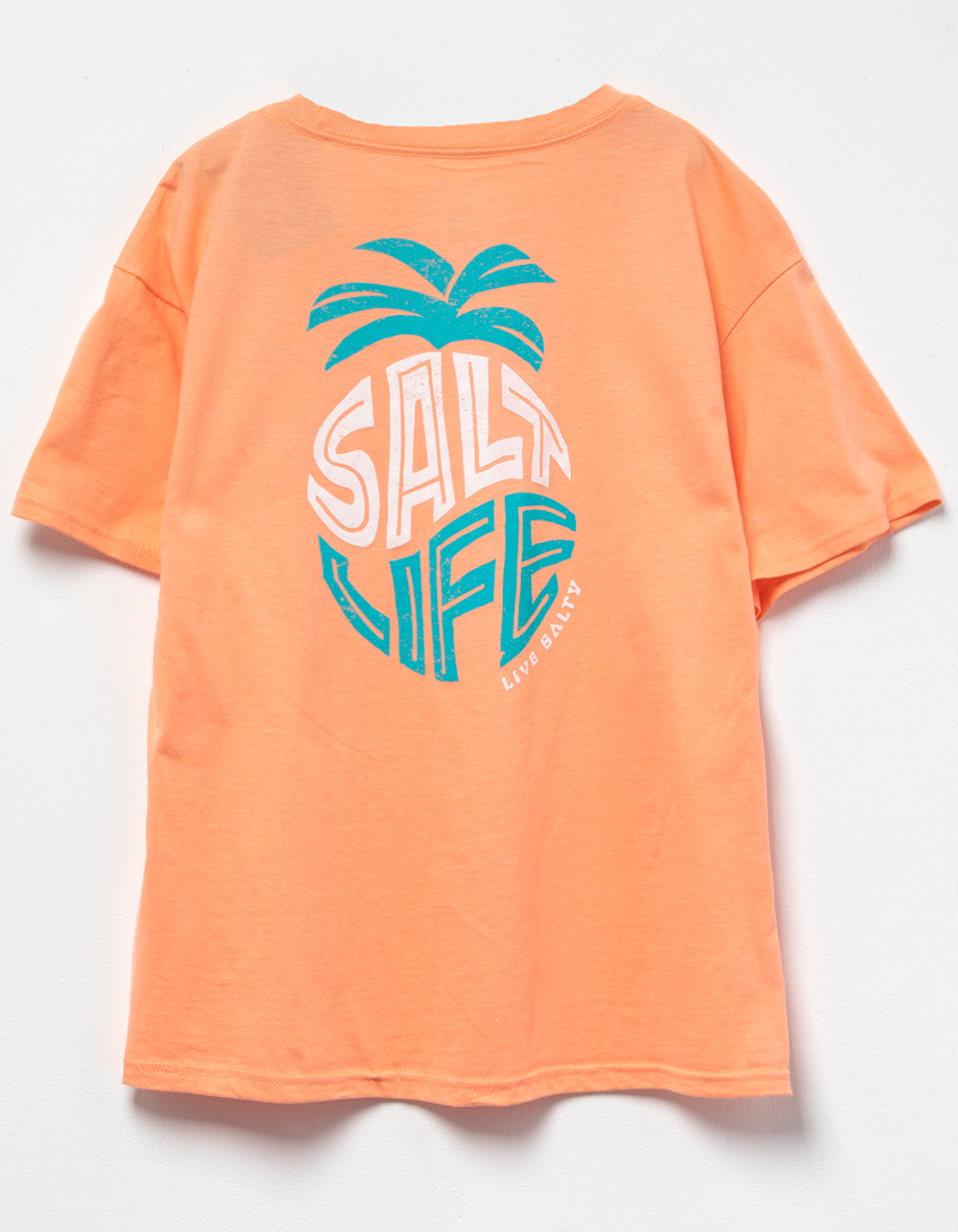 SALTY LIFE Salty Crown Girls Tee ORANGE Tillys
