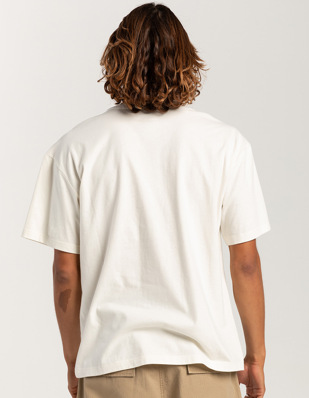 RSQ Mens Oversized Joshua Tree Tee - OFF WHITE