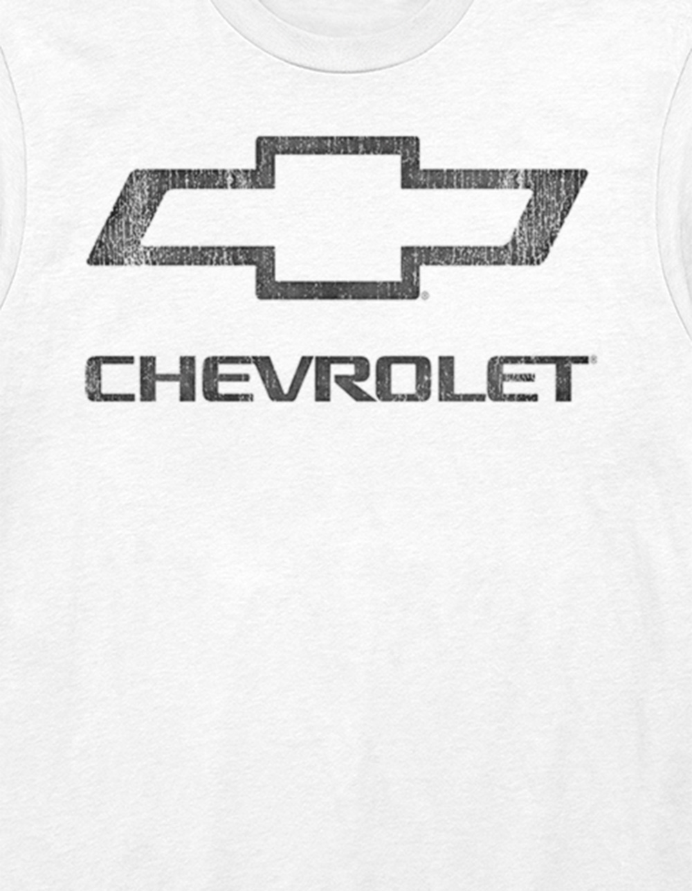 GENERAL MOTORS Chevrolet Logo Unisex Tee - WHITE