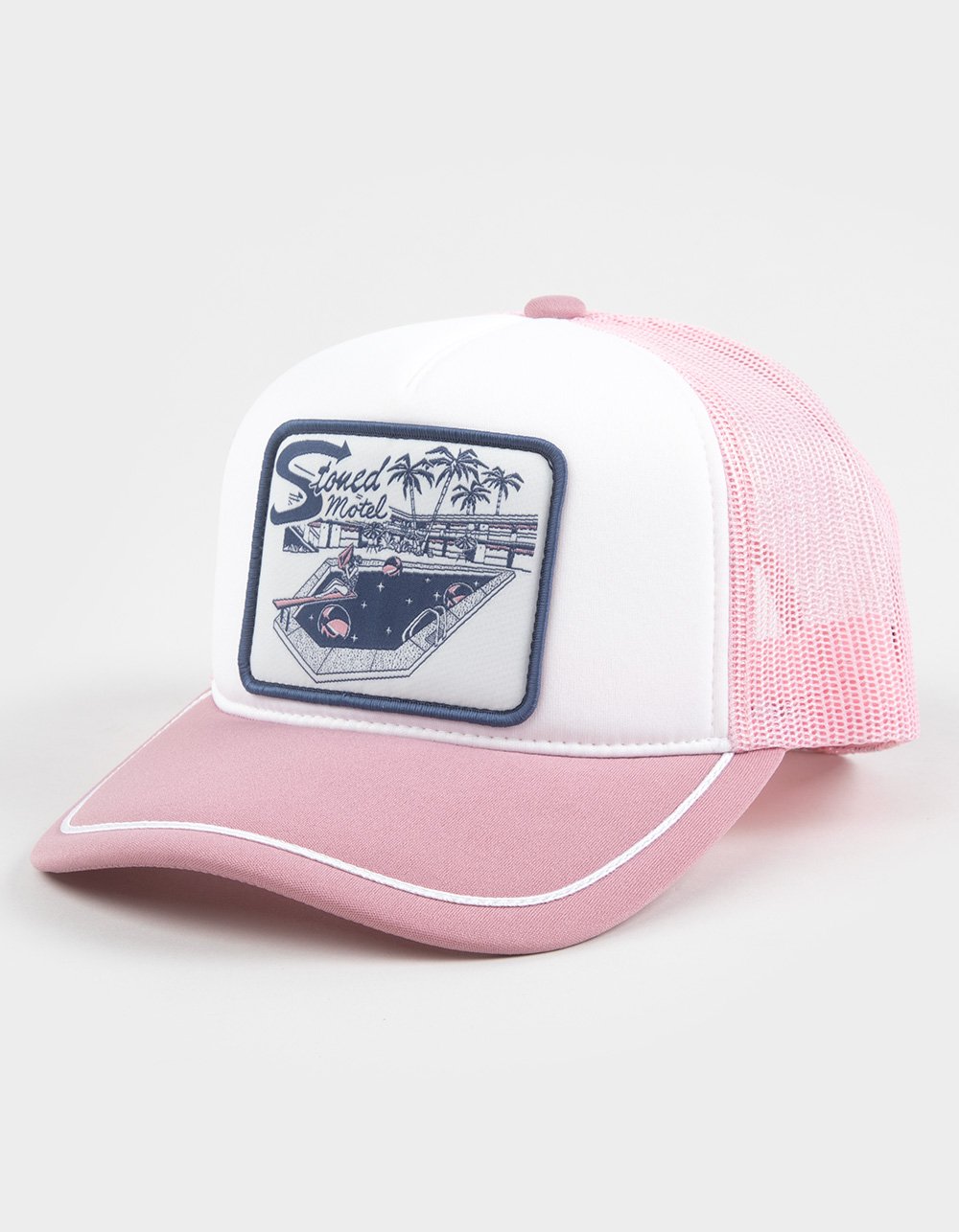 VOLCOM Heartland Womens Trucker Hat - PINK