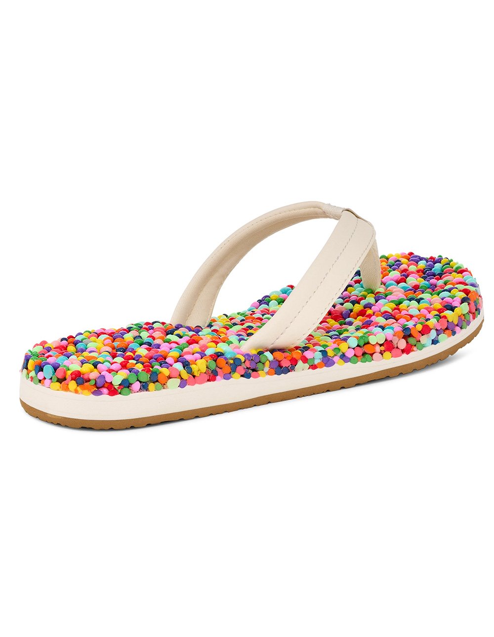SANUK Bubblecush Womens Flip Flops - MULTI