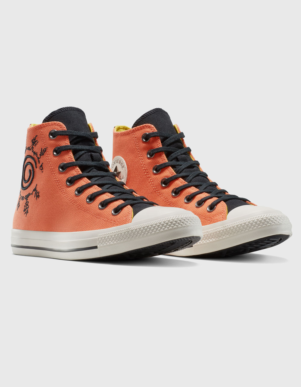 CONVERSE x Naruto Shippuden Chuck Taylor All Star High Top Shoes - ORANGE