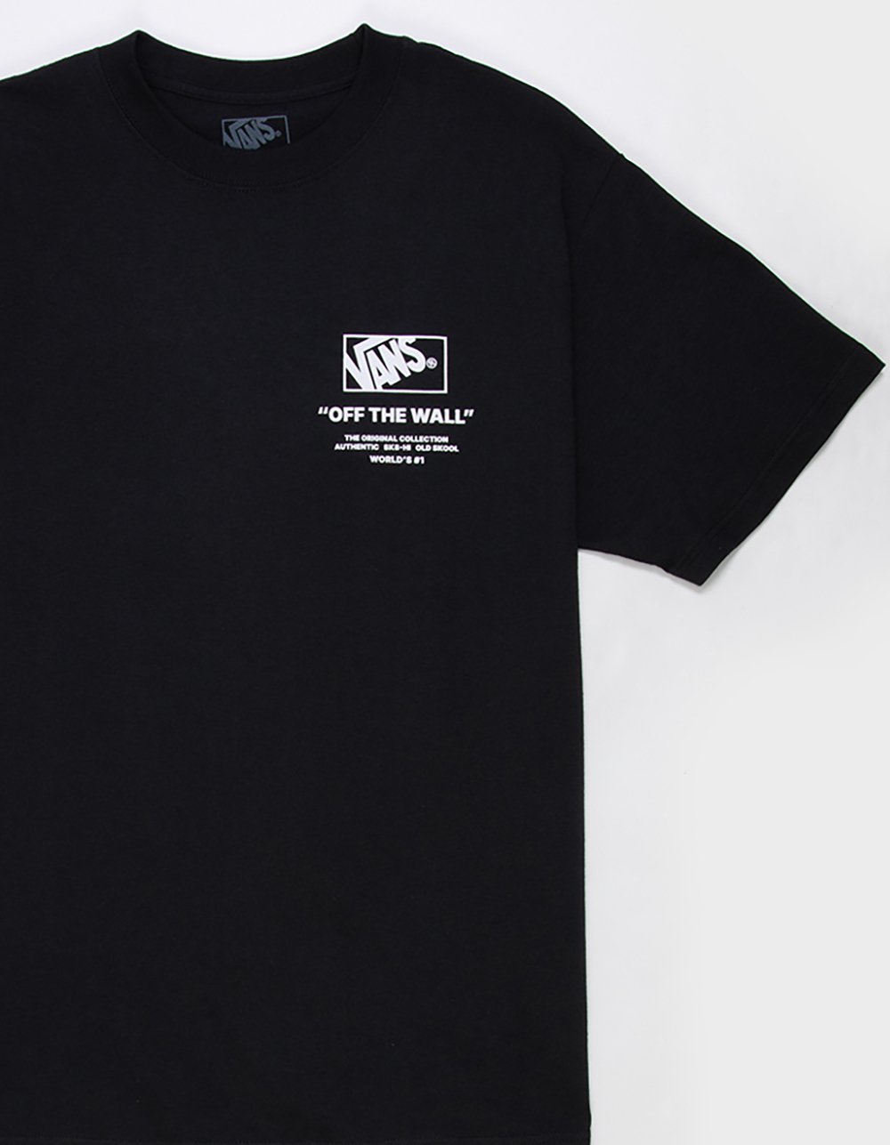 VANS Stacked Hi Mens Tee - BLACK