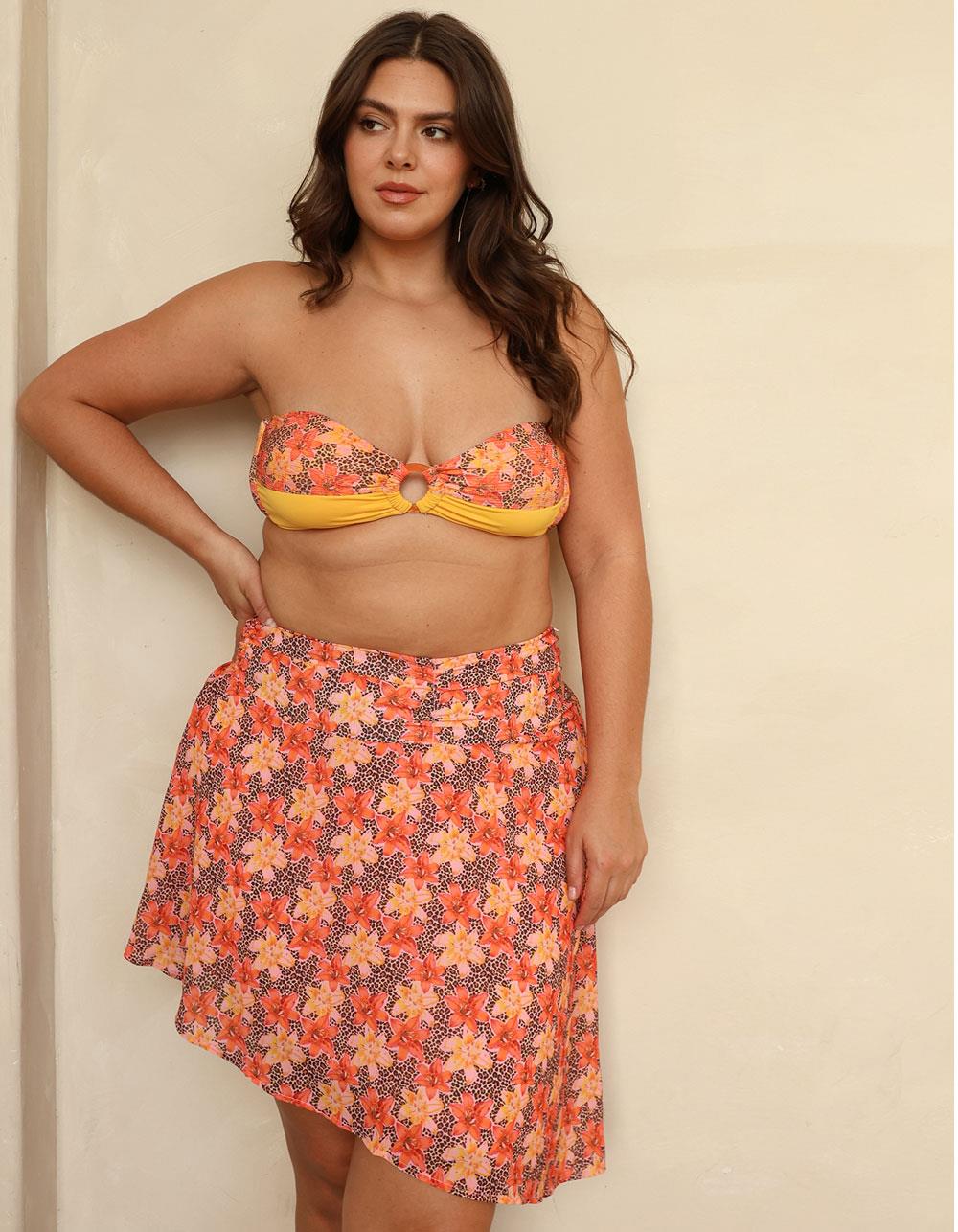DIPPIN' DAISY'S Sunbeam Skirt - ORANGE