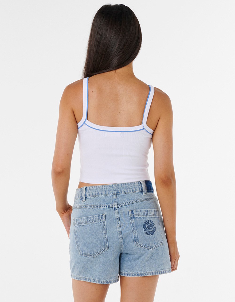 RIP CURL Keepsakes Womens Baby Tank - WHITE
