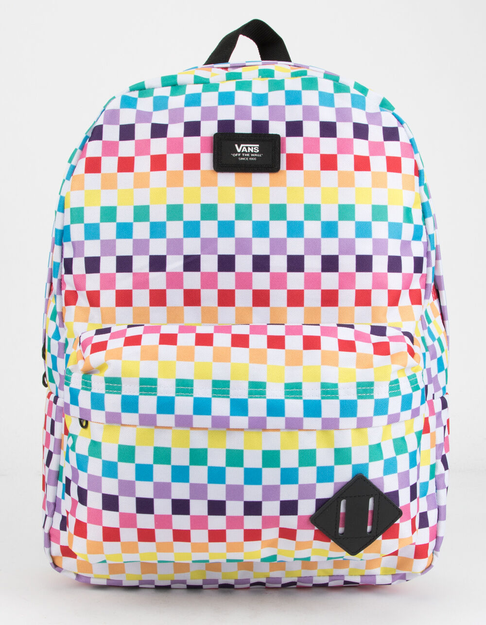 Arriba 101+ imagen vans rainbow checkerboard backpack