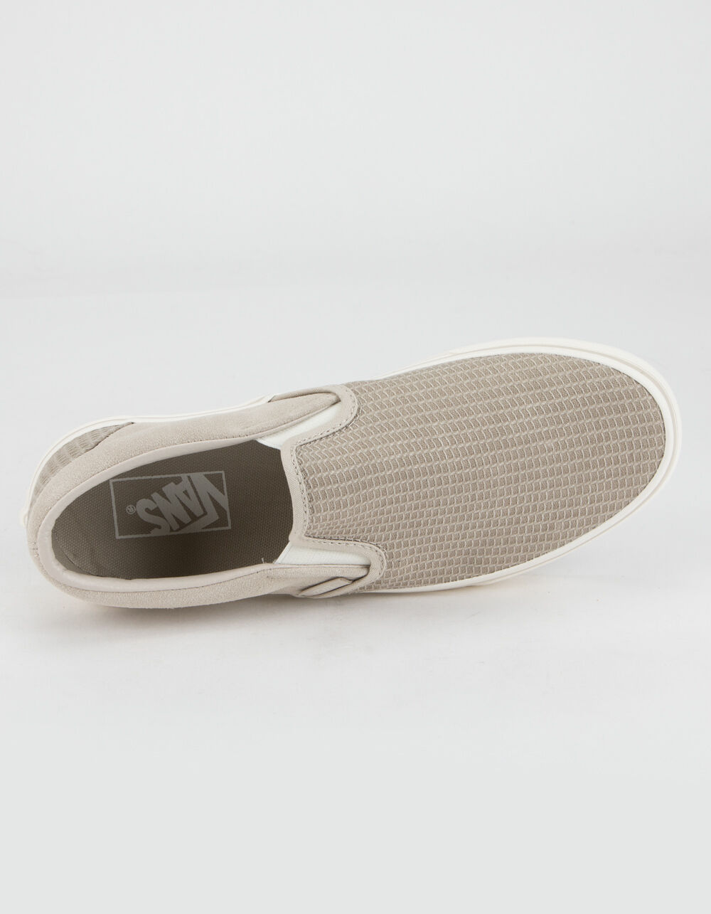 VANS Classic Slip-On Womens Woven Shoes - WHITE COMBO | Tillys