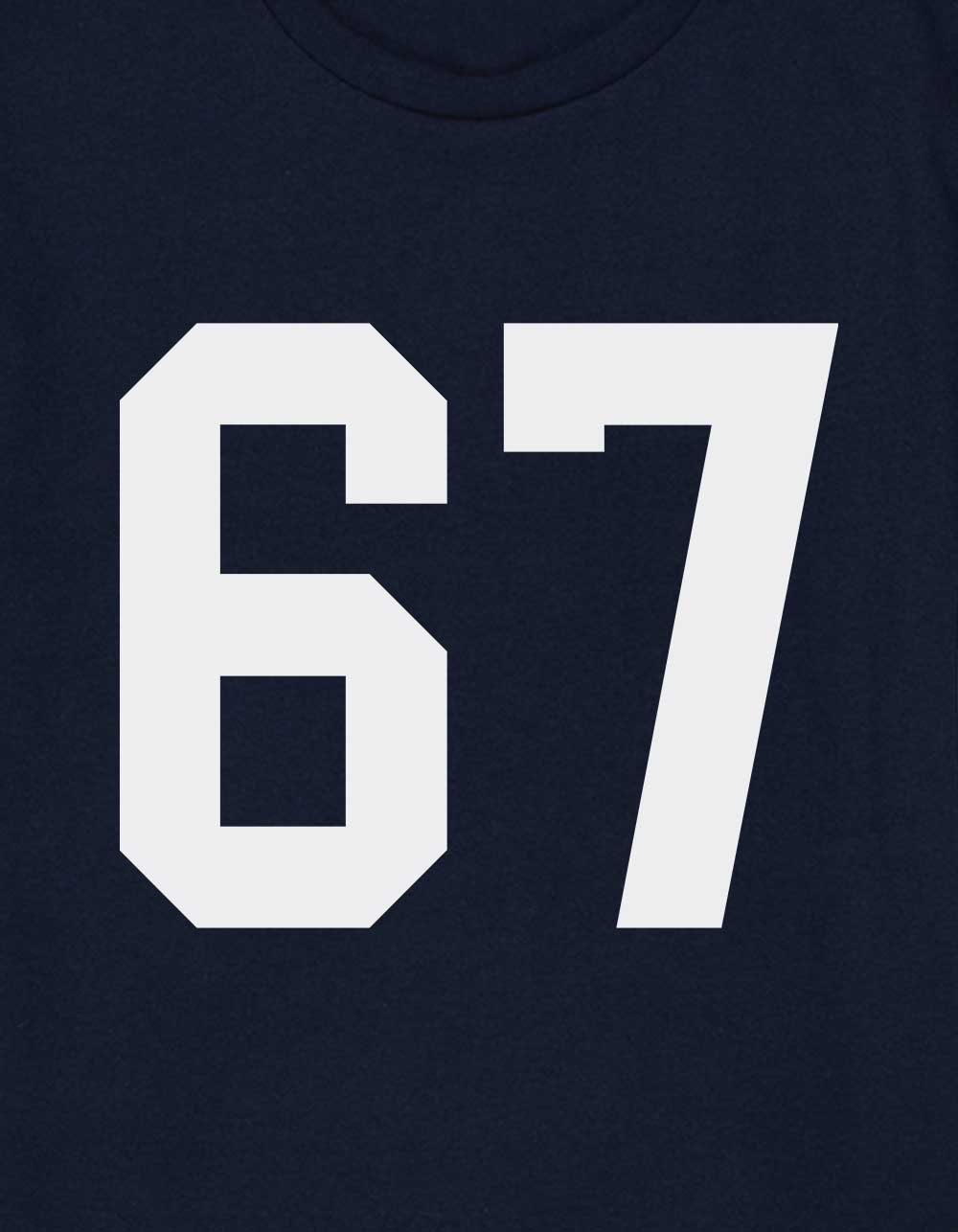 COLLEGIATE 67 Unisex Kids Tee - NAVY