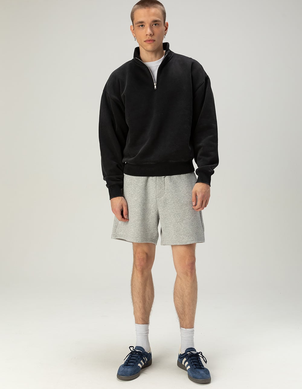 RSQ Mens Loose Sweat Shorts - LIGHT GRAY