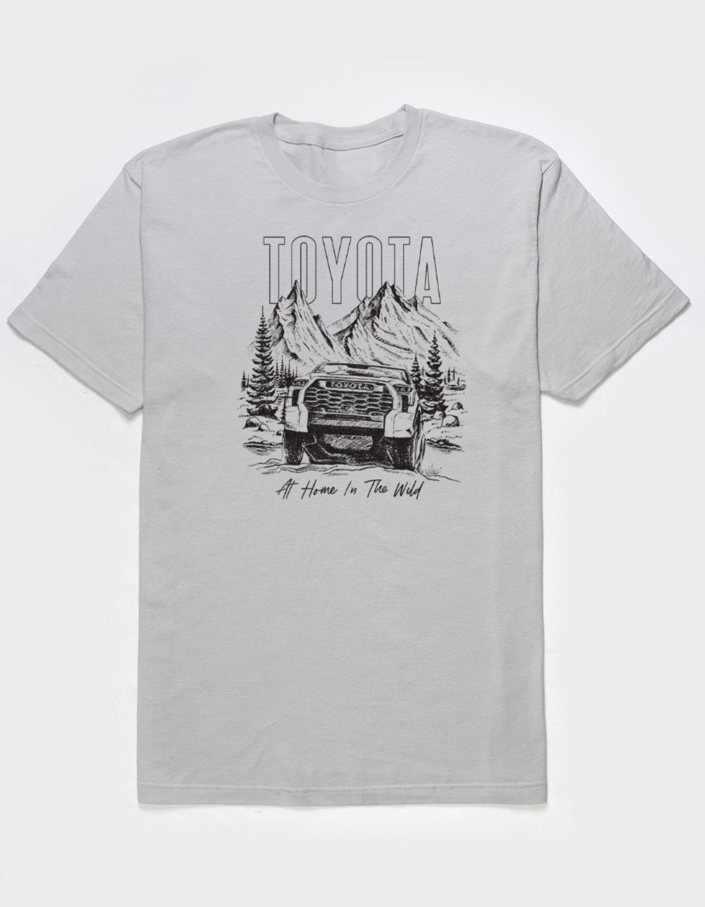 TOYOTA At Home The Wild Unisex Tee - SILVER