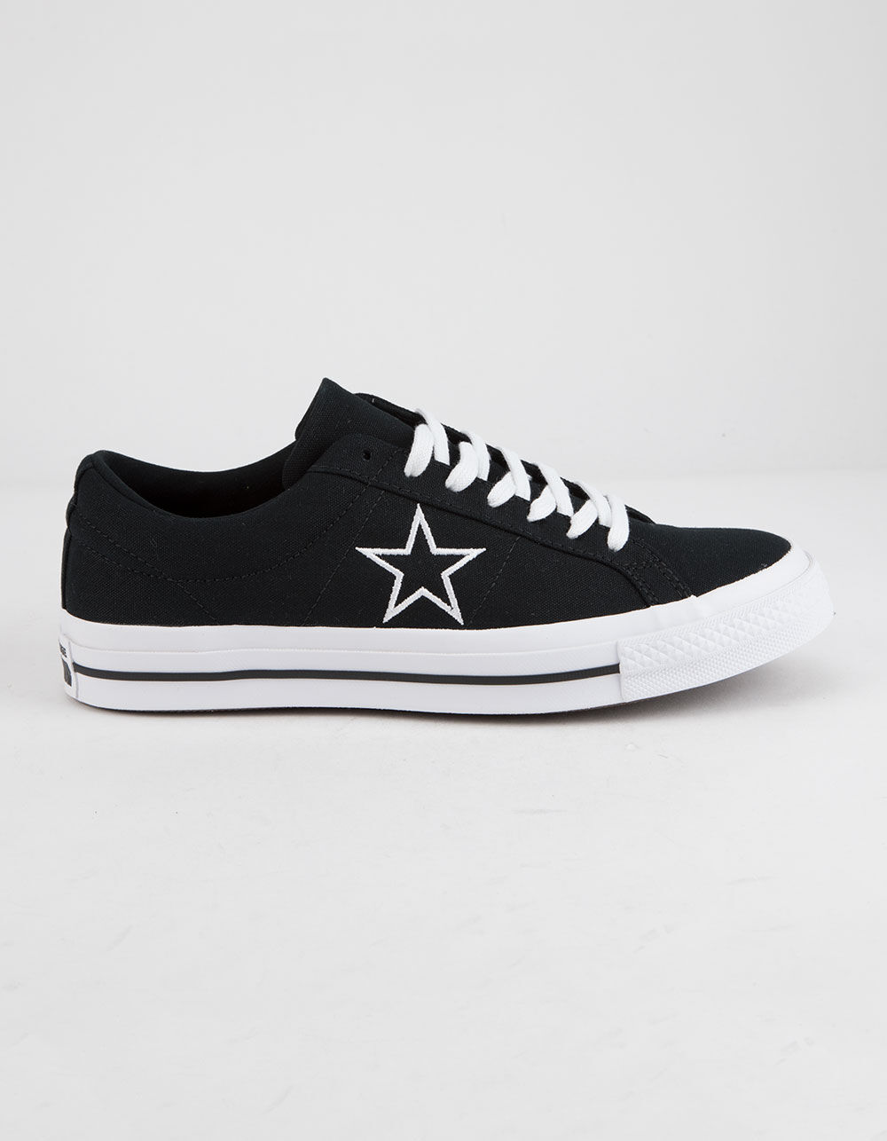 CONVERSE One Star Ox Black & White Low Top Shoes image number 0