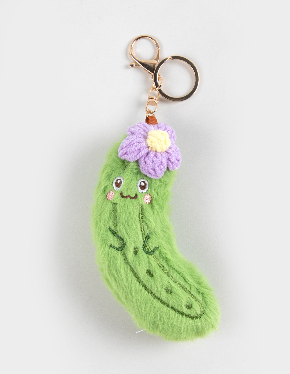 FULL TILT Pickle Plush Bag Charm - GREEN