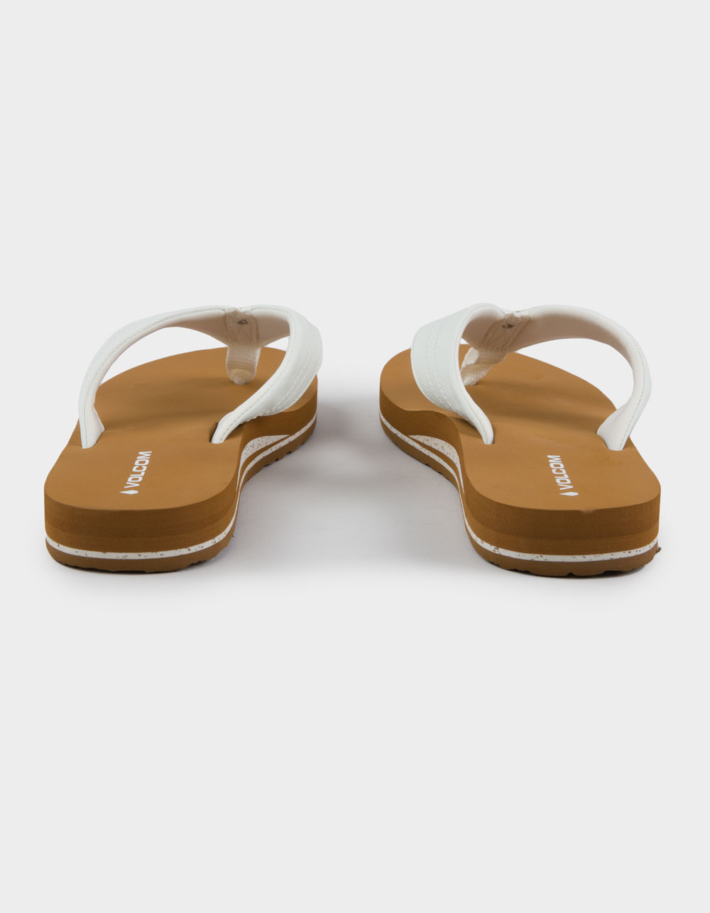 VOLCOM Boyfriend Womens Thong Flip Flops - WHITE