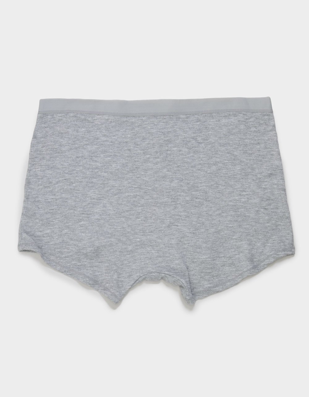 FULL TILT Stitch Boyshort Panties - HEATHER GRAY