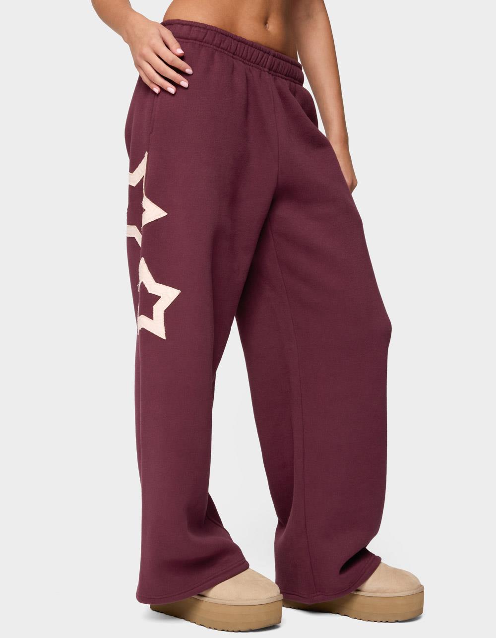 EDIKTED Starly Straight Leg Sweatpants