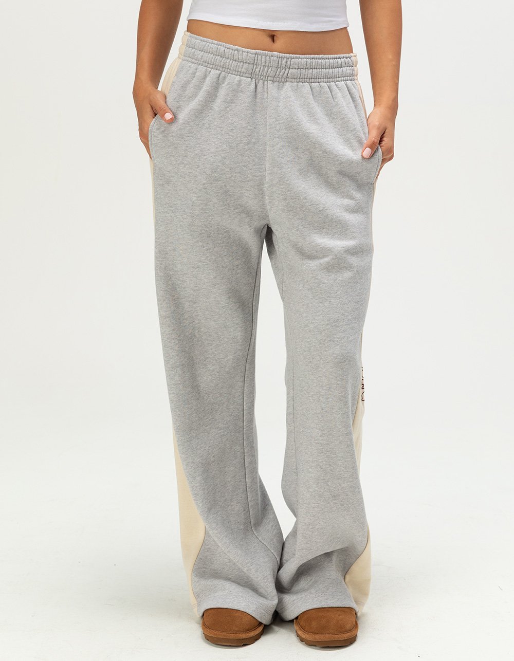 BILLABONG Get It Womens Sweatpants - GRAY COMBO