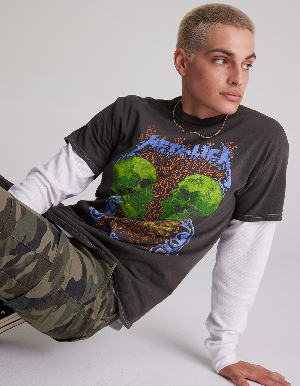 METALLICA Tour 92 Mens Tee - BLACK | Tillys