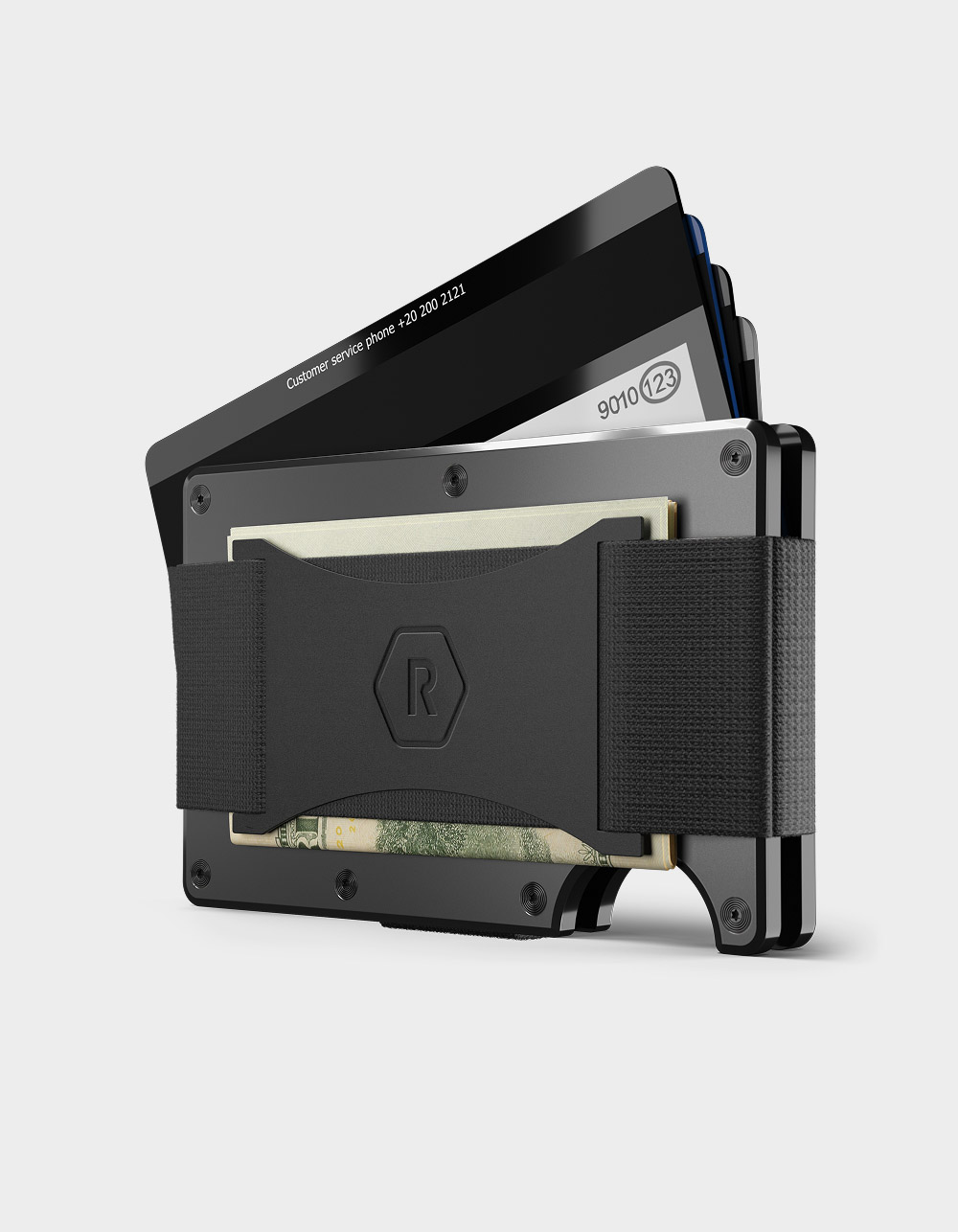 RIDGE WALLETS Gunmetal Ridge 2.0 Magsafe Wallet - DARK GRAY