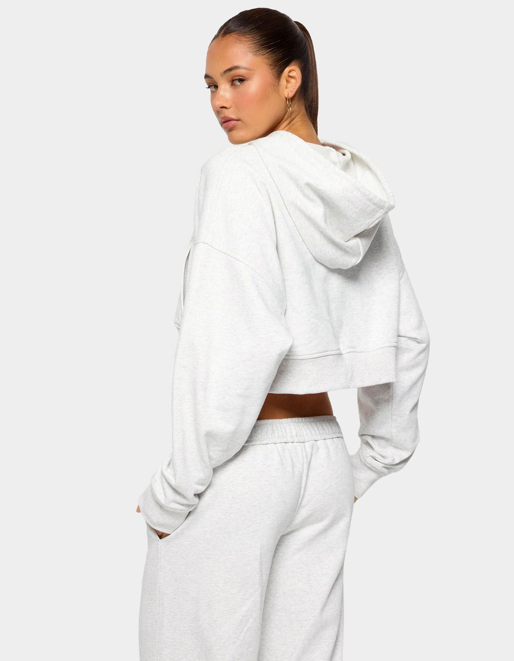 EDIKTED Byrdi Zip Up Hoodie