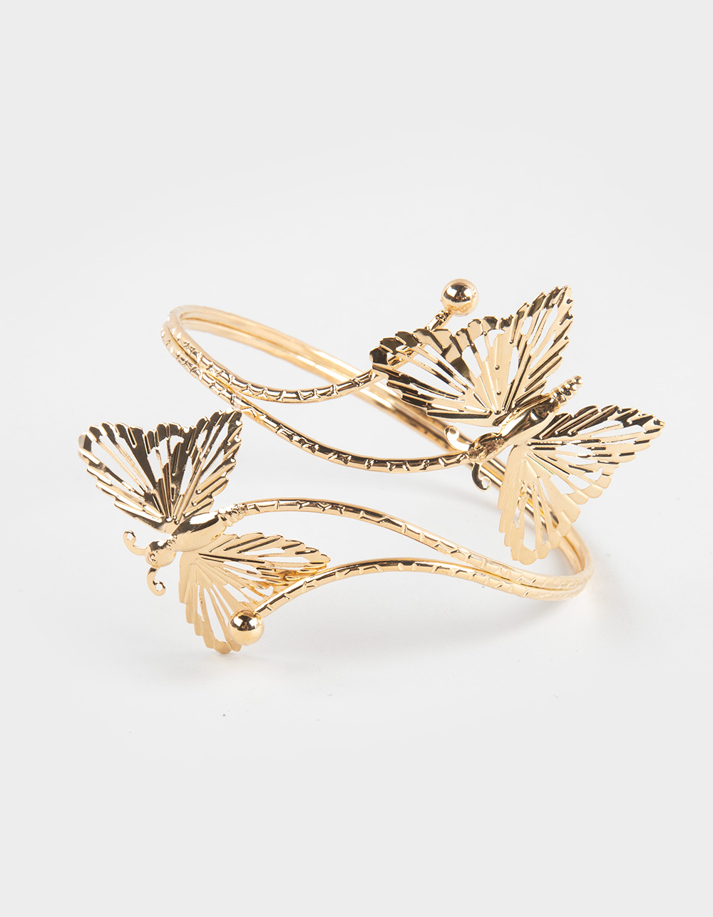 FULL TILT Butterfly Arm Cuff - GOLD