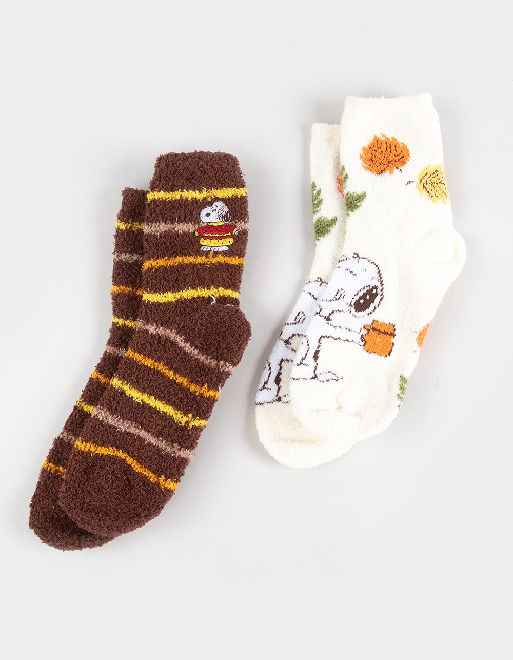 PEANUTS Snoopy 2 Pack Womens Cozy Socks - MULTI