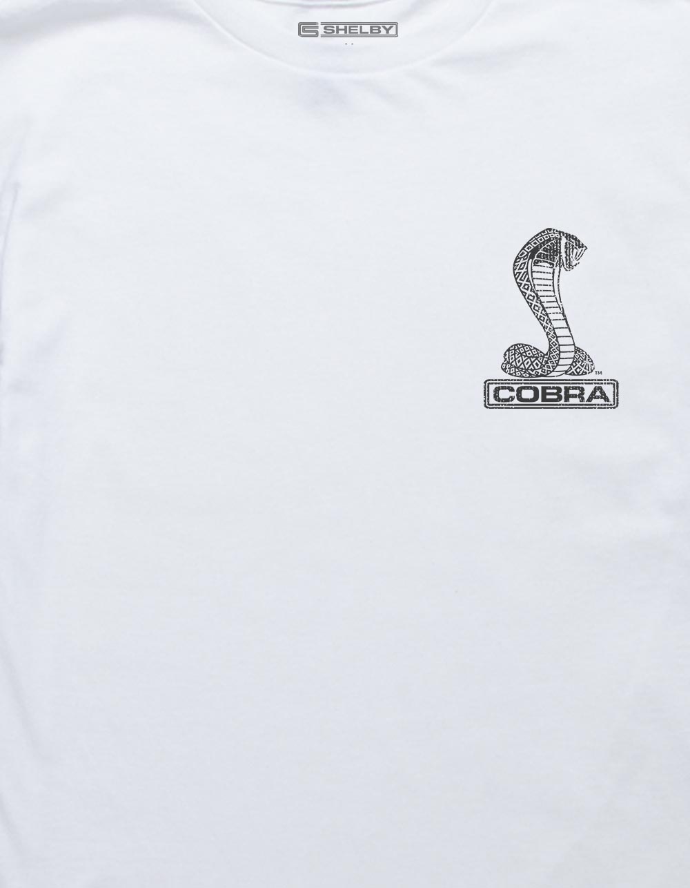 SHELBY COBRA Built Los Angeles Unisex Kids Tee - WHITE