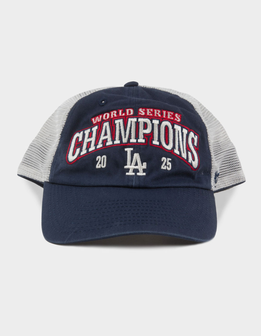 47 BRAND Los Angeles Dodgers 2025 World Series Champions '47 Clean Up Trucker Hat - NAVY
