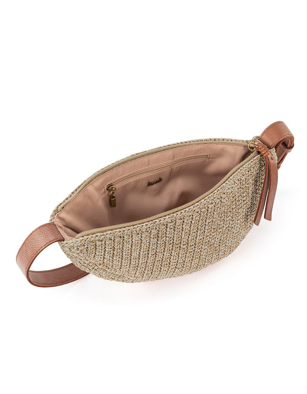 THE SAK Tess Crochet Sling Bag - BAMBOO