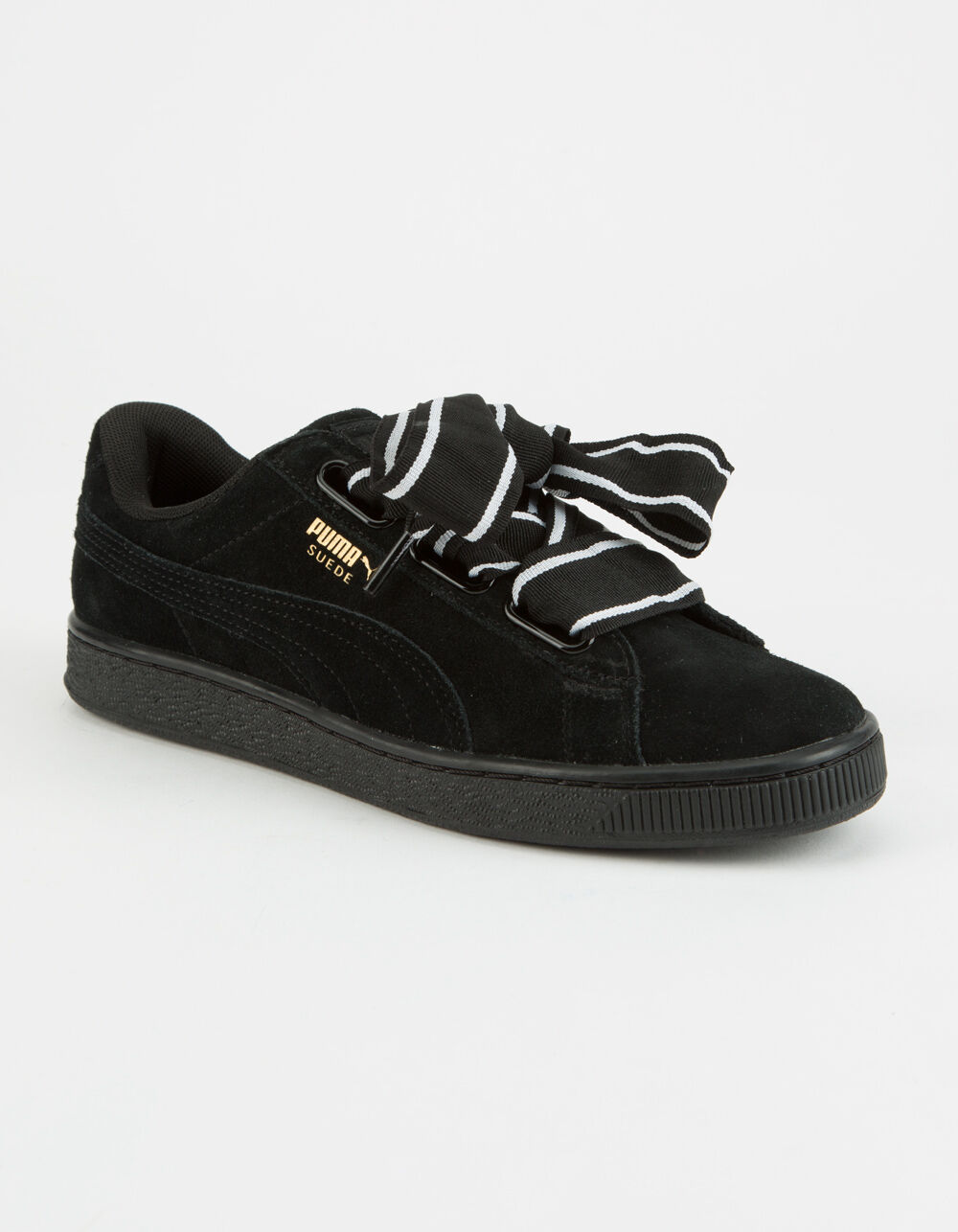 PUMA Suede Heart Satin Womens Shoes image number 1