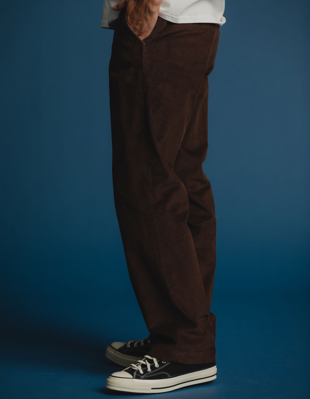 DICKIES Flat Front Corduroy Mens Pants BROWN Tillys