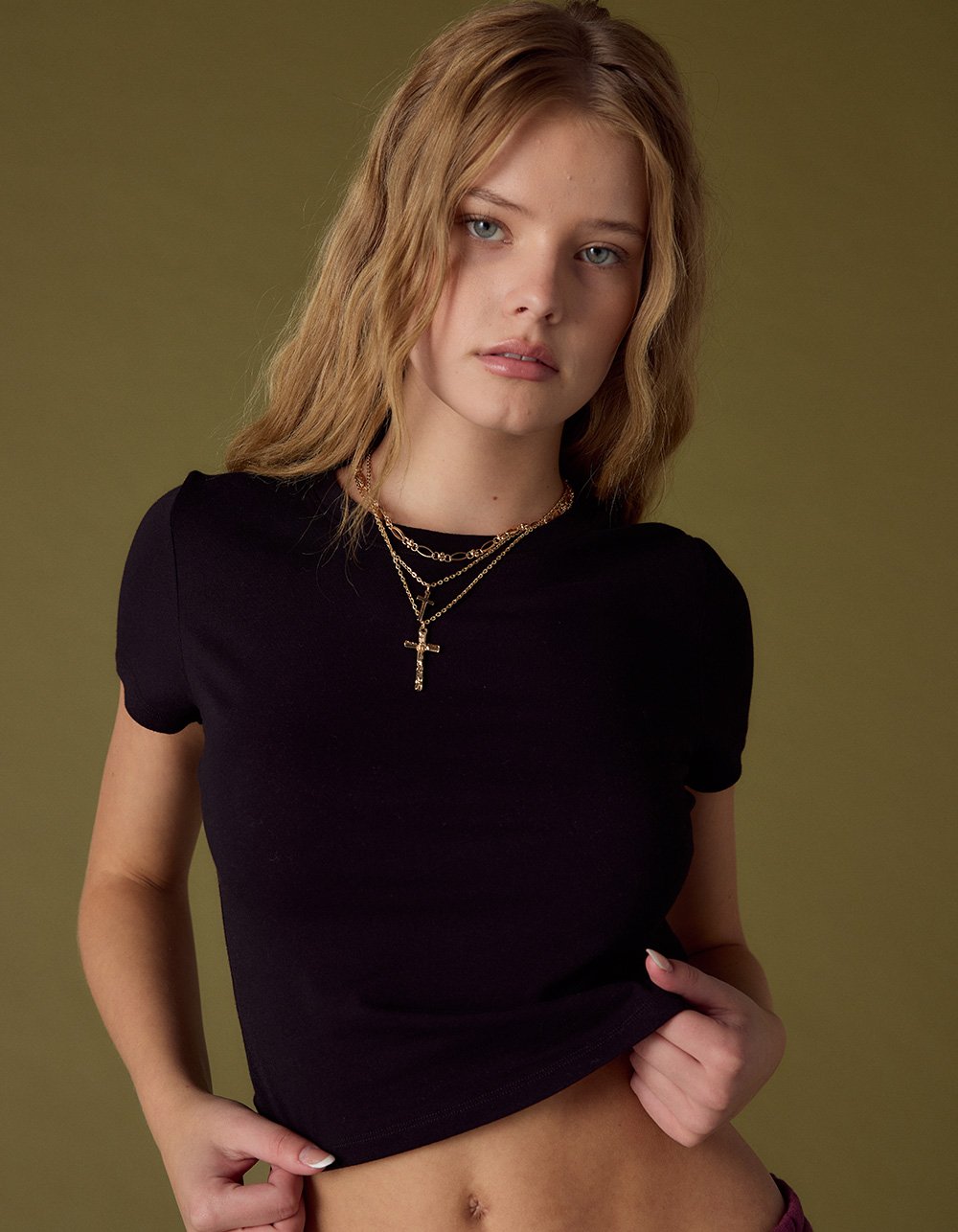 TILLYS Womens Baby Tee