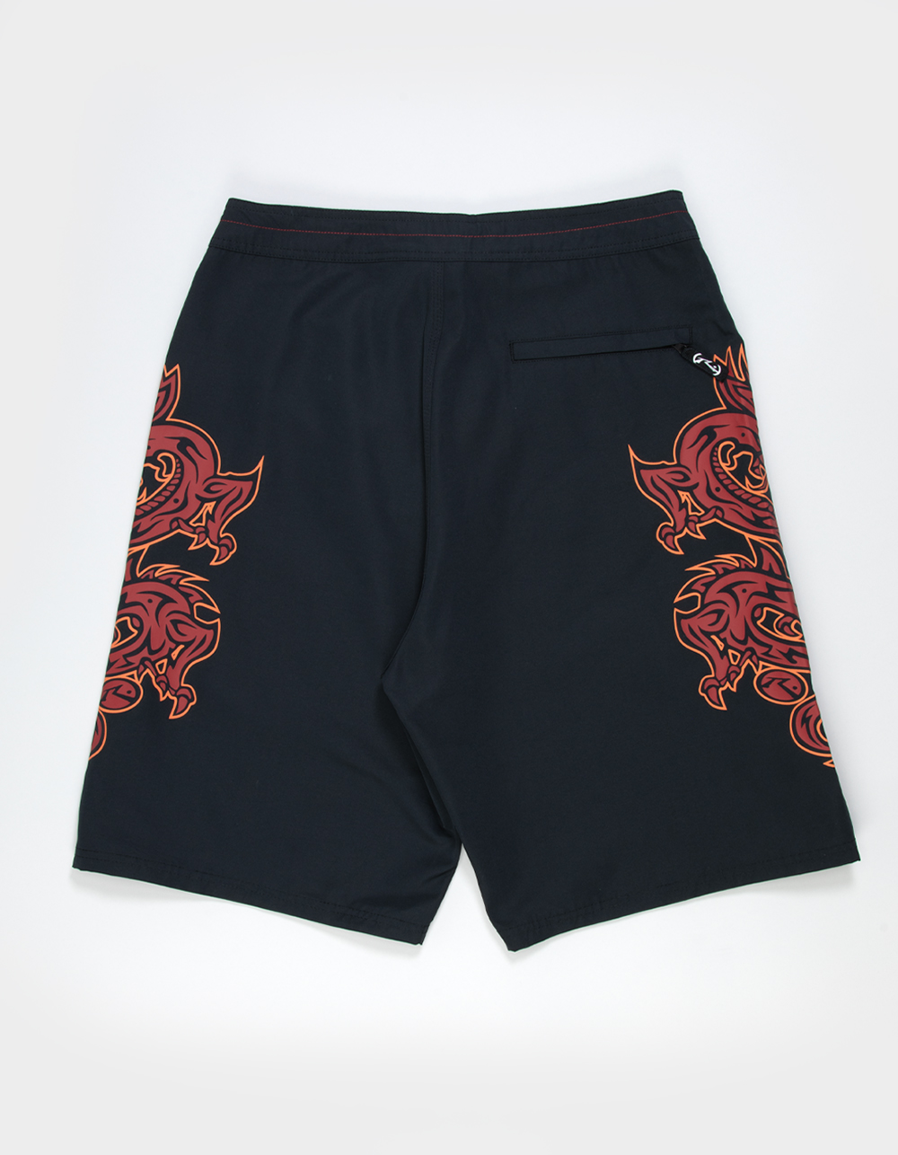 RUSTY Supahot Fire Mens 24" Boardshorts - BLACK