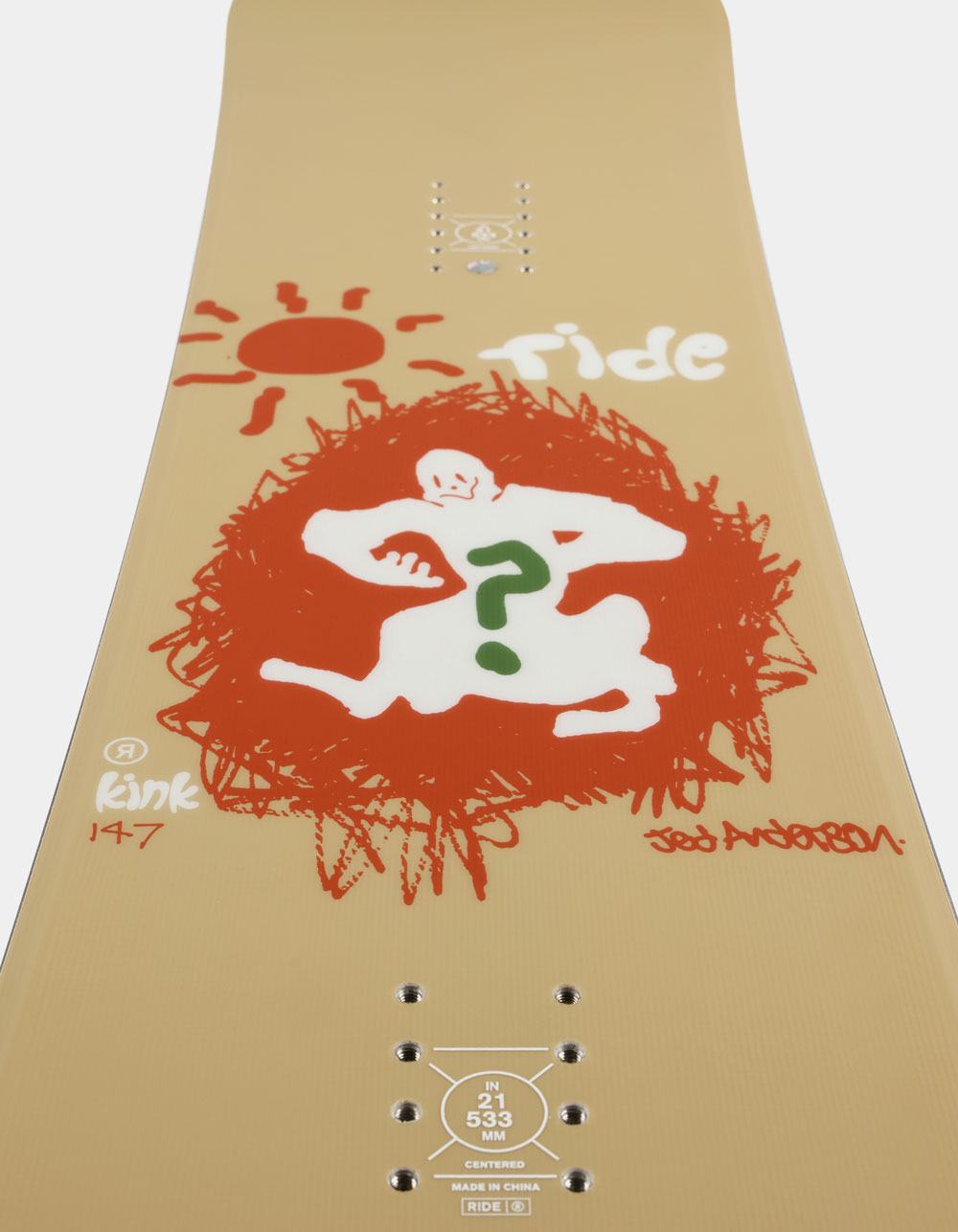 RIDE SNOWBOARDS Kink Snowboard MULTI Tillys