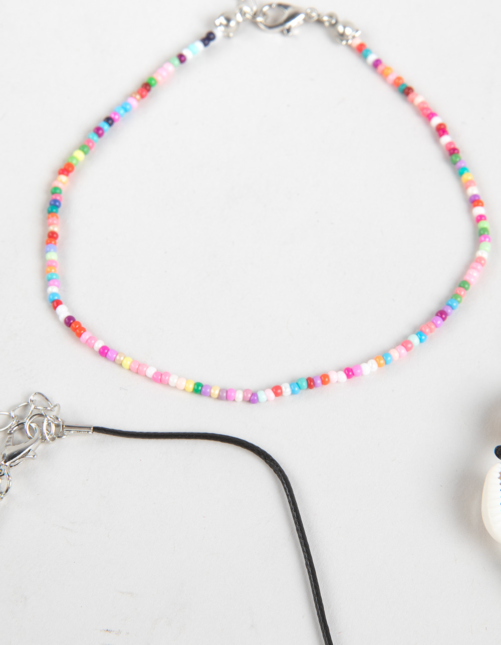 FULL TILT 3 Pack Shell/Sun/Beaded Anklets - MULTI