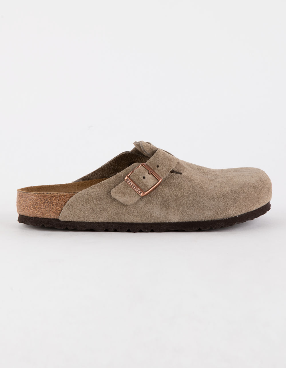 BIRKENSTOCK Boston Soft Footbed Mens Clogs - TAUPE