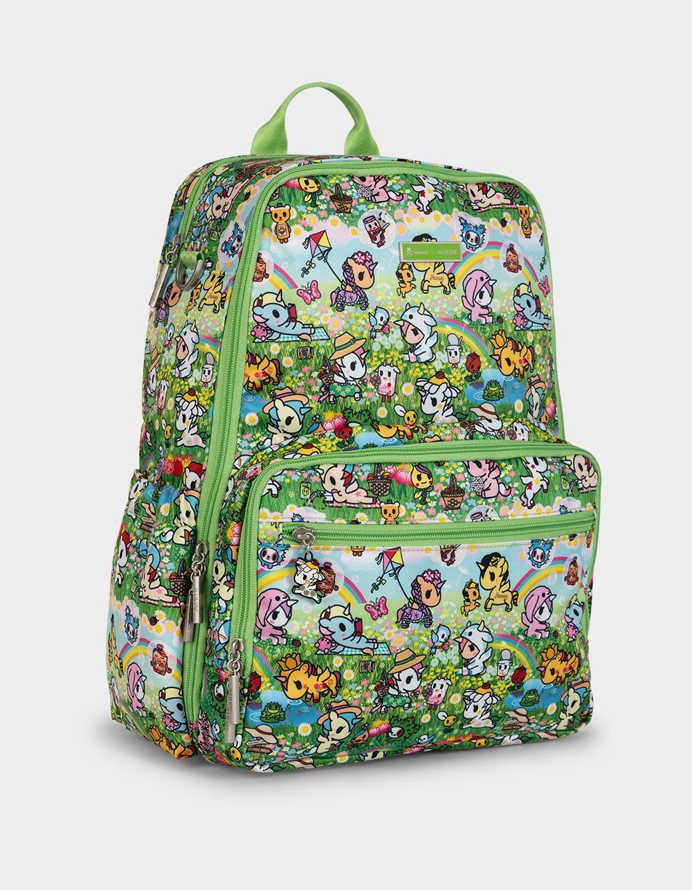 JUJUBE x tokidoki Meadow Blooms Zealous Backpack - LT GREEN