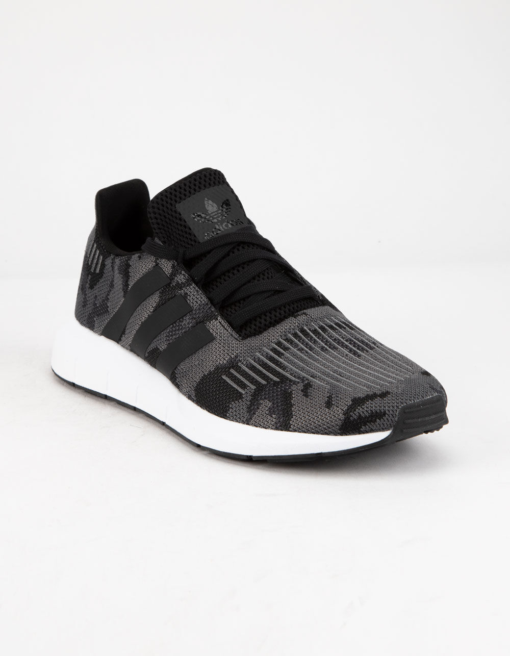 ADIDAS Swift Run Core Black Camo Mens Shoes image number 1