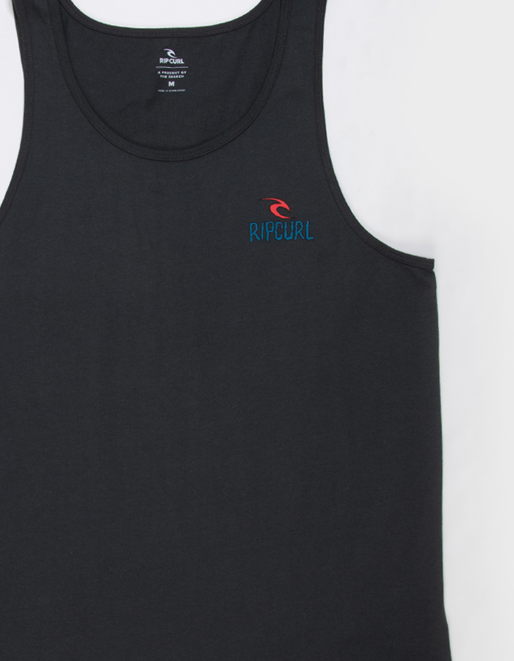 RIP CURL Shed Mens Tank Top - BLACK