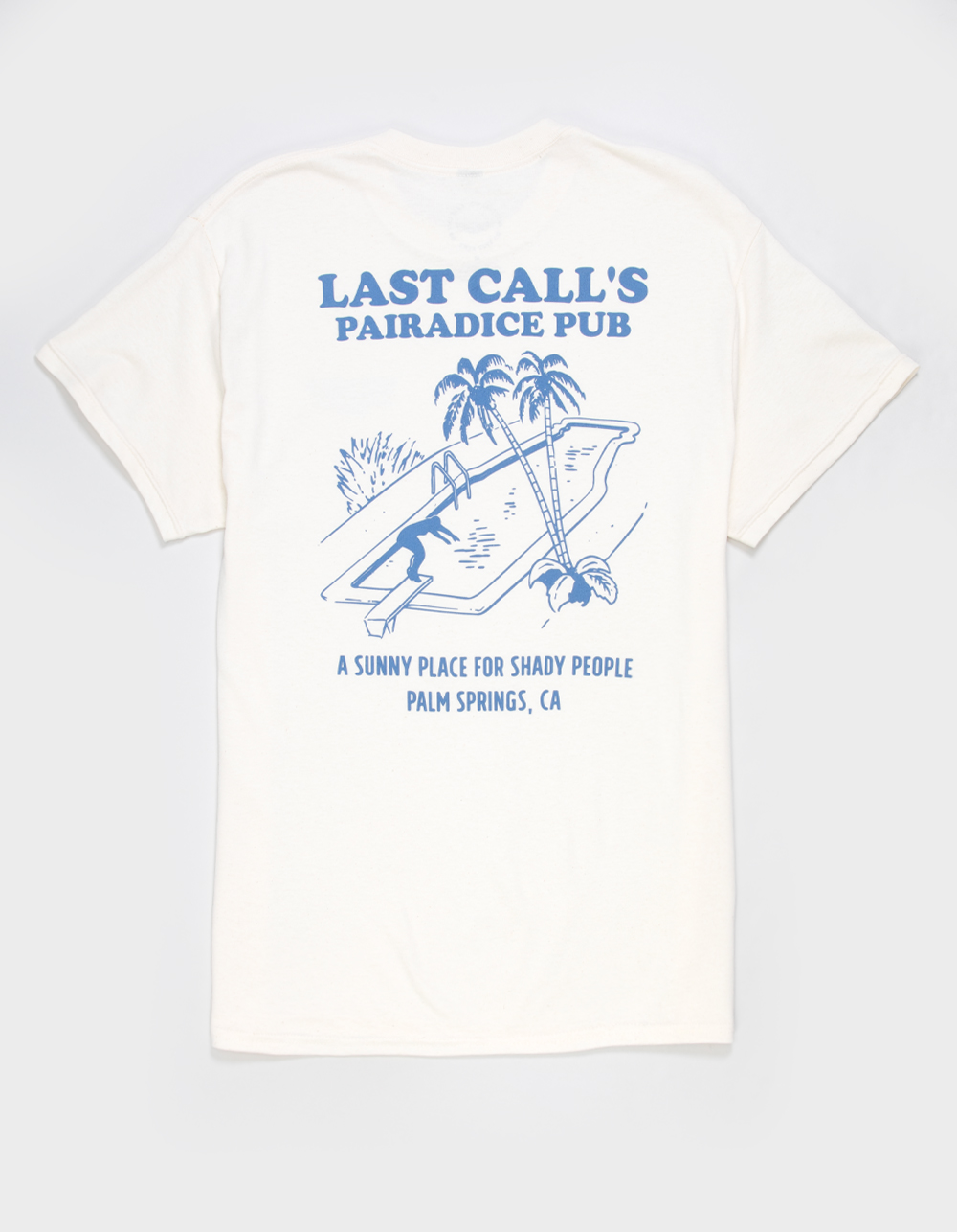 LAST CALL CO. Pairadice Pub Mens Tee - NATURAL