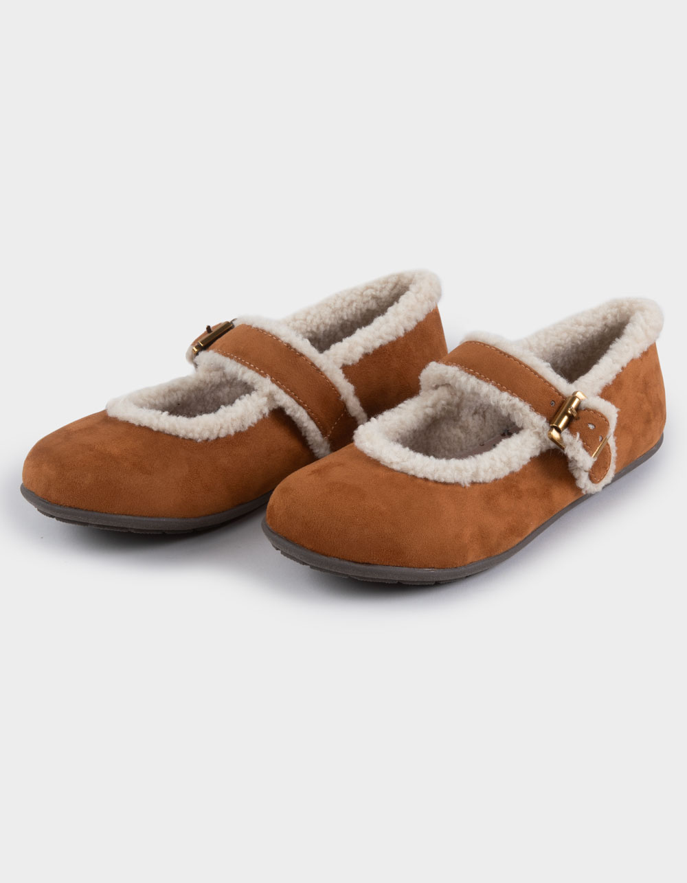 BC FOOTWEAR by Seychelles Adorable Womens Mary Jane Flats - BROWN