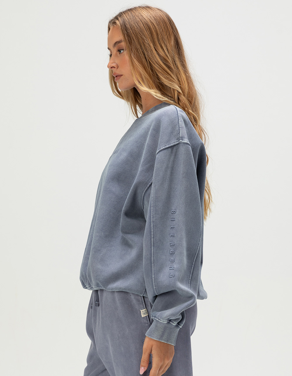 BILLABONG Saltwashed Kendal Womens Crewneck Sweatshirt - BLUE