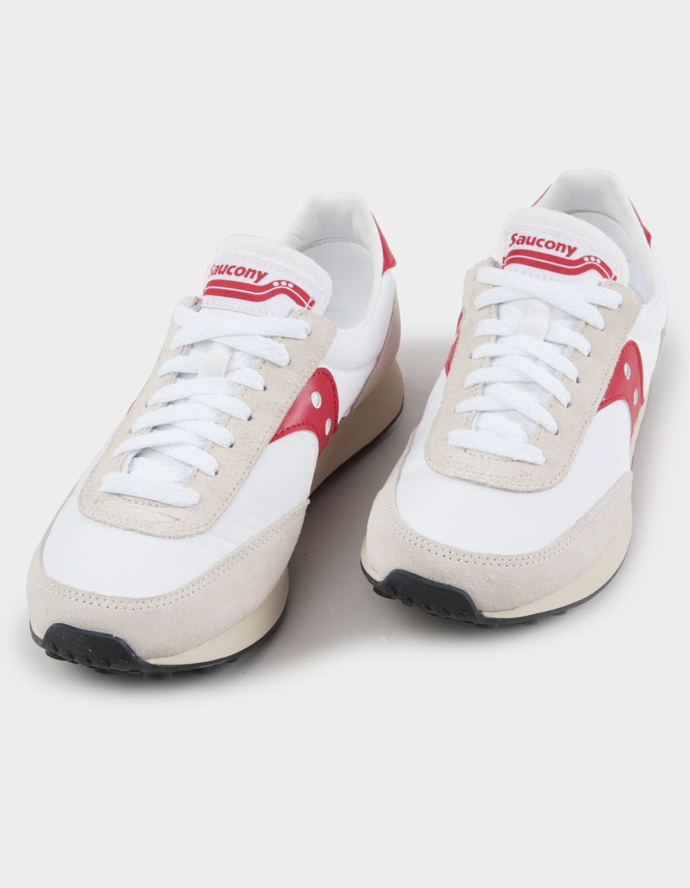 SAUCONY Trainer 80 Womens Shoes - WHT/RED