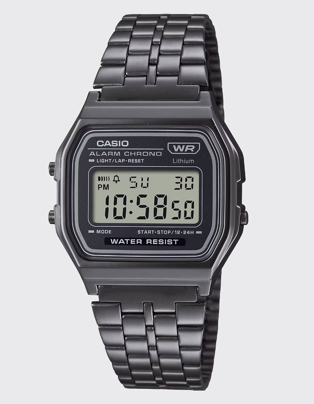 CASIO A158WETB-1A Watch - BLACK