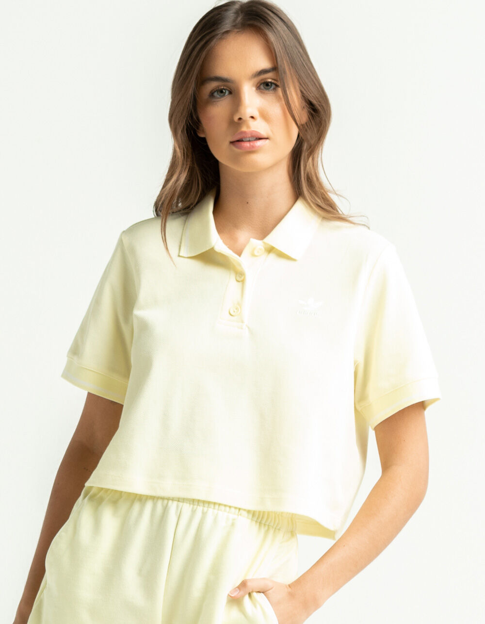 ADIDAS Tennis Luxe Womens Polo Shirt LTYEL Tillys