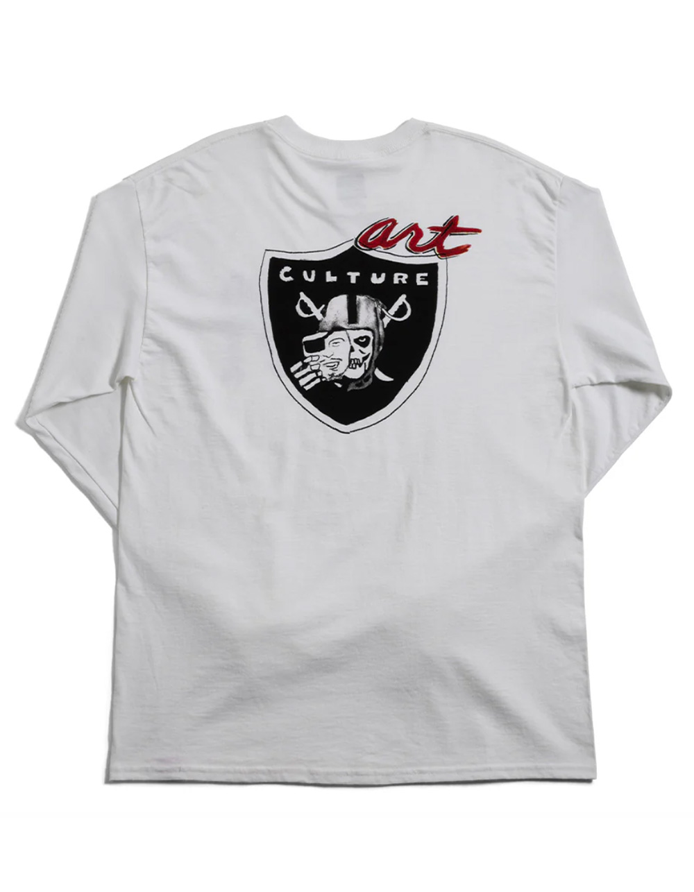 CHOCOLATE Art Official Mens Long Sleeve Tee - WHITE