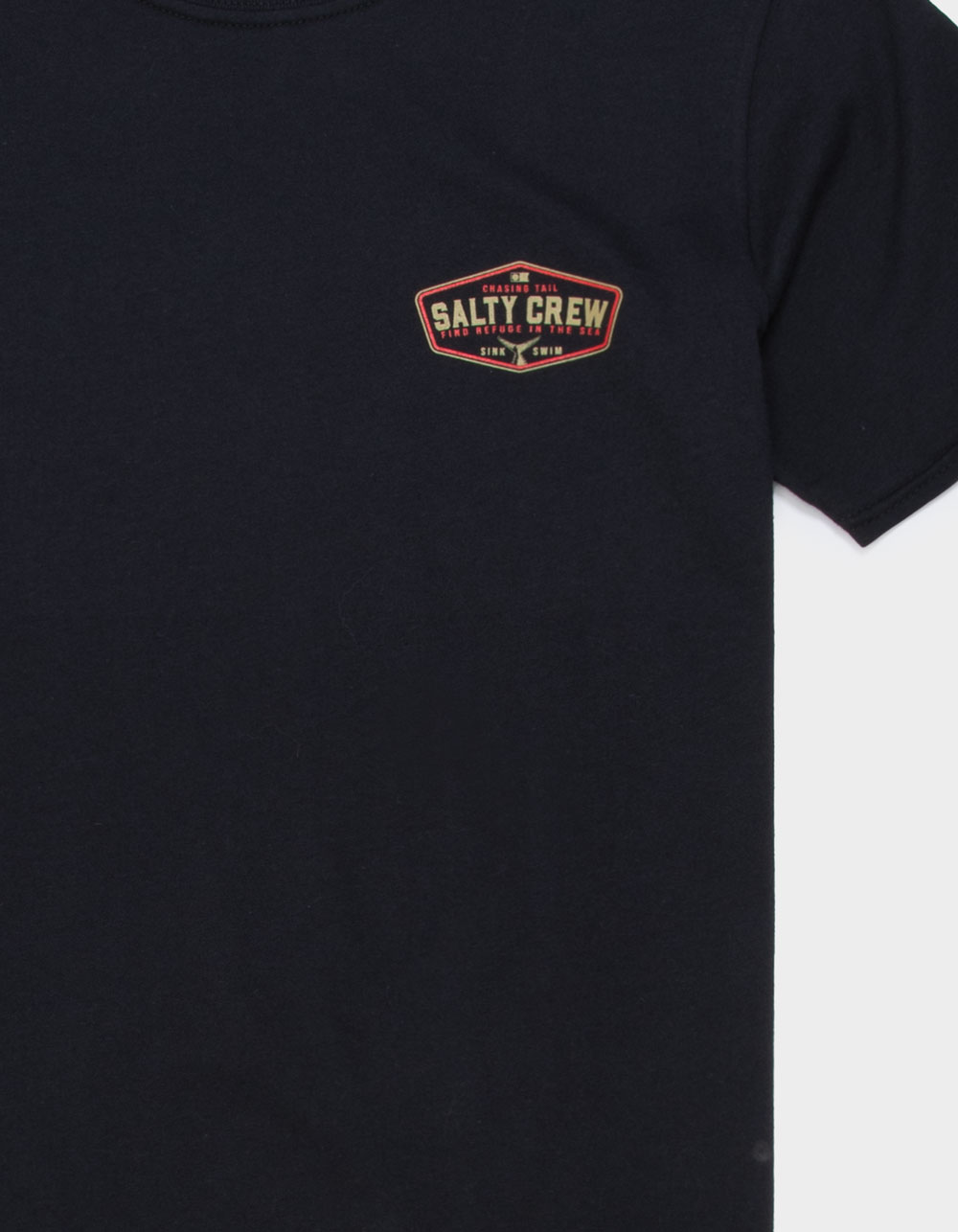 SALTY CREW Tailfin Boys Tee - BLACK