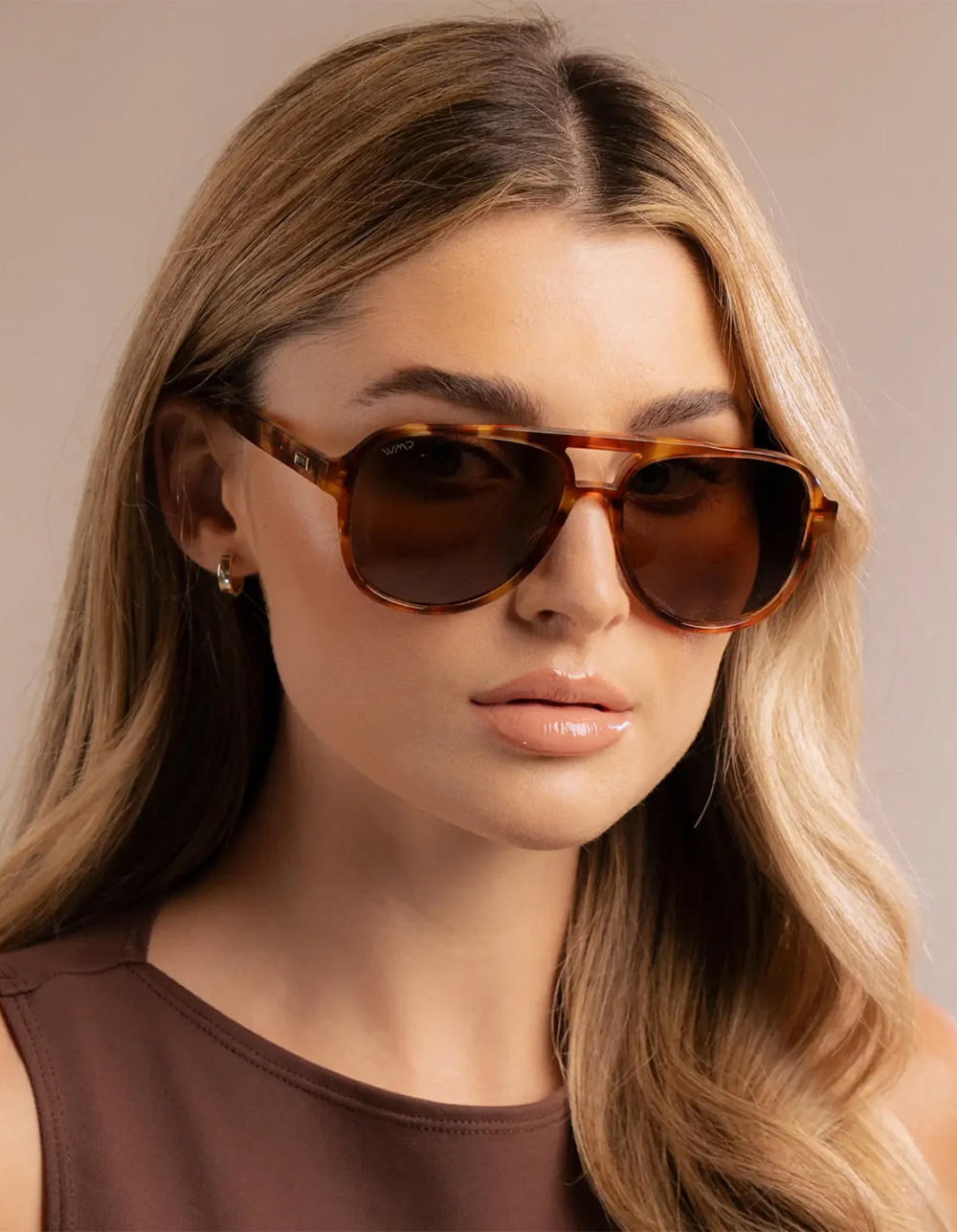 WMP EYEWEAR Indie Polarized Sunglasses - TORTOISE